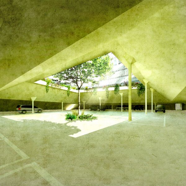  - Parking naziemny z stropem