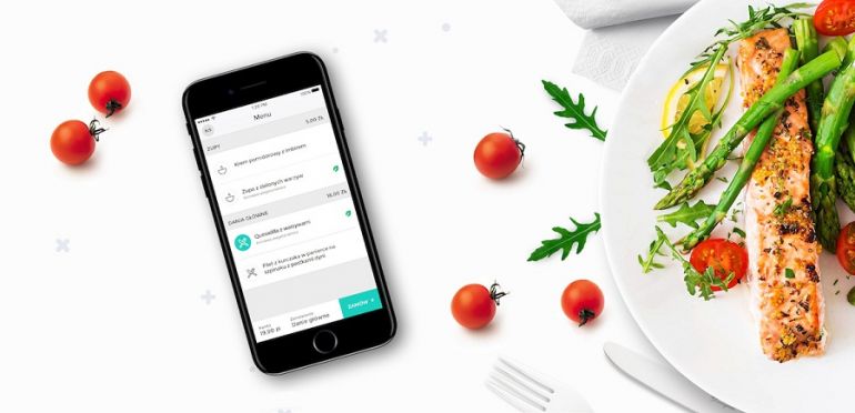 Aplikacja mobilna Rocket Luncher pozwala w prosty sposób zamówić lunch z szybką dostawą do biura