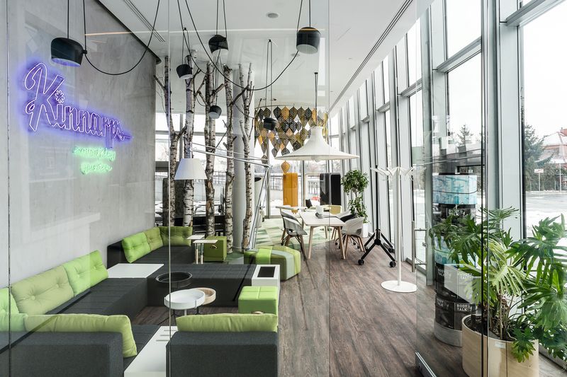  - LVT Allura w showroomie Kinnarps w Krakowie