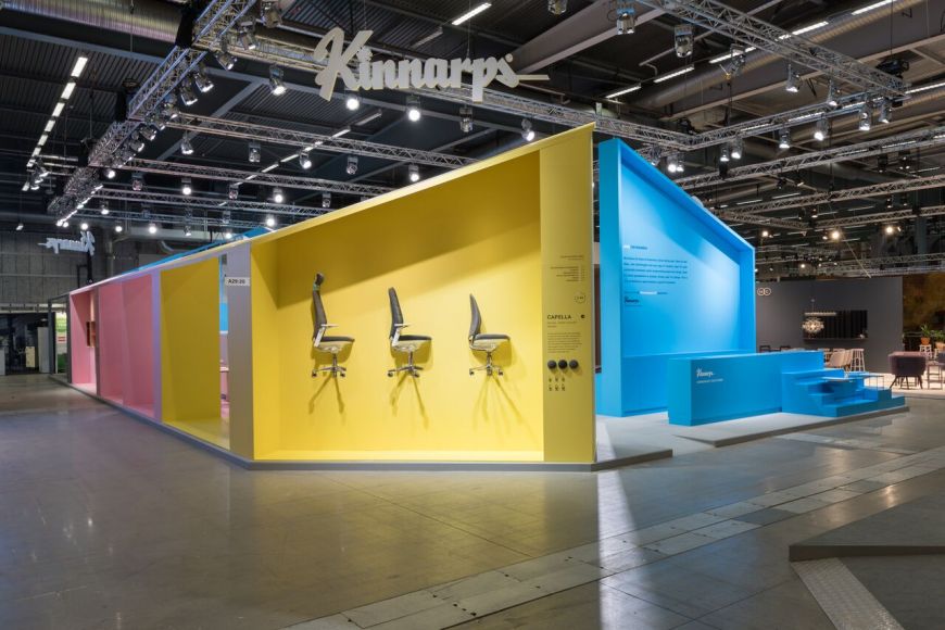  - Stoisko firmy Kinnarps na targach Stockholm Furniture & Light Fair