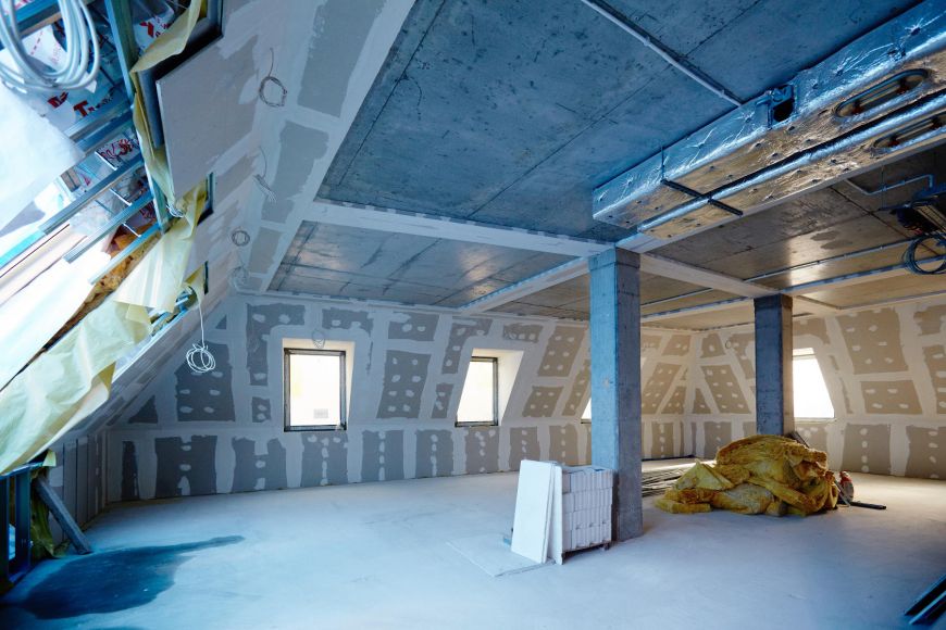  - The highest floor of the office 