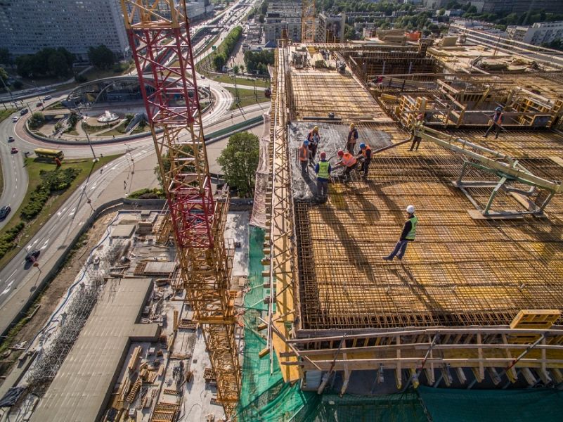  - Transport of concrete with the use of a circular pump