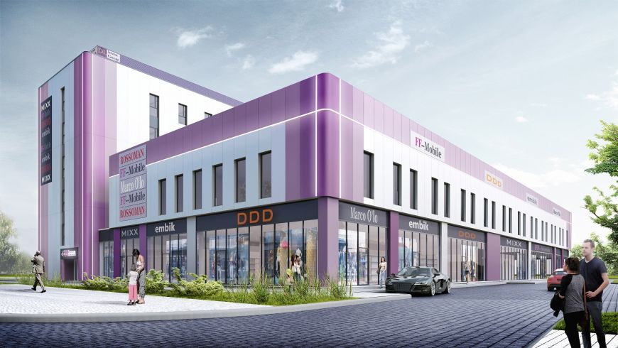  - Obiekt DL Center Point w Częstochowie stanowi centrum biurowo-handlowo-usługowe.