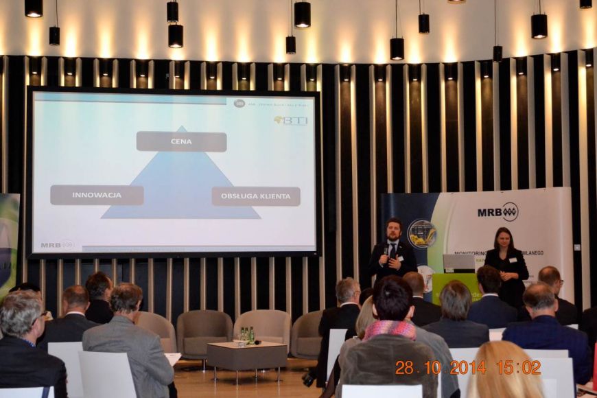  - The last lecture on the conference was given by Joanna Florczak-Czujwid and Michał Modliński (Director for business development, BTI Consulting) titled “Researches in natural environment are the best way to maximize achievements in sales” 