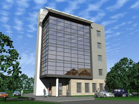  - The structure will offer about 1 200sqm of modern office space