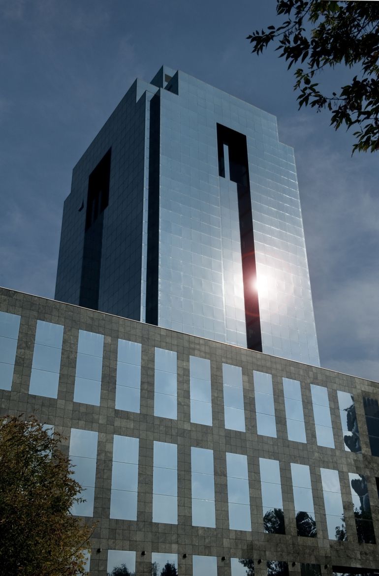 Atrium in Warta Tower