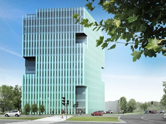 - Alma Tower is being built in the vicinity of Młyńskie Roundabout