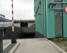 Entrance to the underground garage in Alma Tower