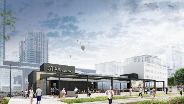 Stixx Bar & Grill w kompleksie Warsaw Spire