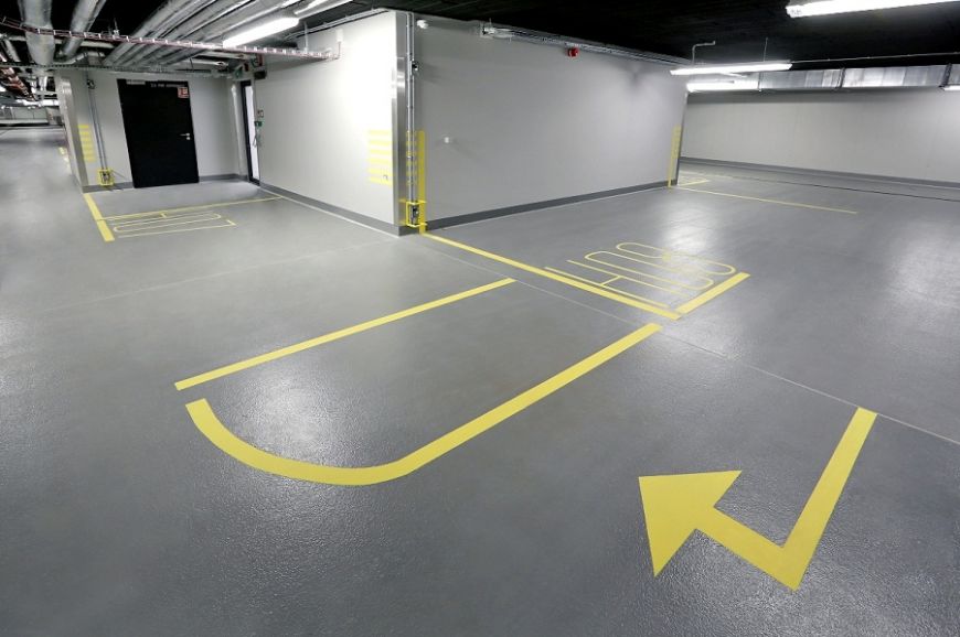  - The Tides - underground garage (pic Flowcrete Polska)