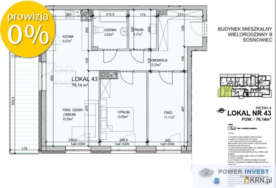 Sosnowiec - 76.14m2 - 