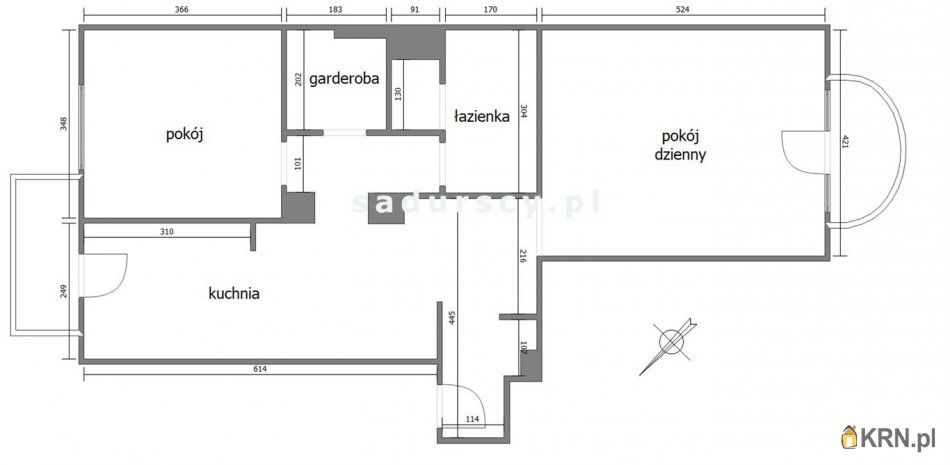 Kraków - Wiślisko - 75.30m2 - 