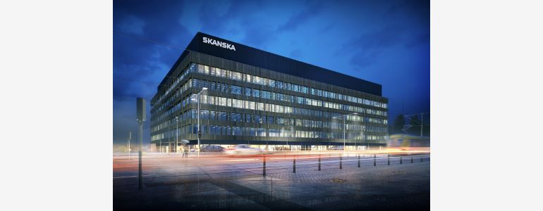 Nowa Fabryczna, visualization Skanska Property Poland