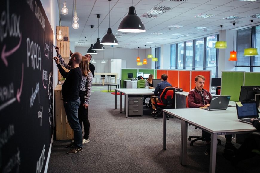  - Przestrzeń coworkingowa w Gdańskim Inkubatorze Przedsiębiorczości STARTER