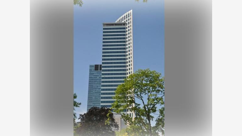 Warsaw Financial Center building is one of the most modern office buildings in Warsaw.
