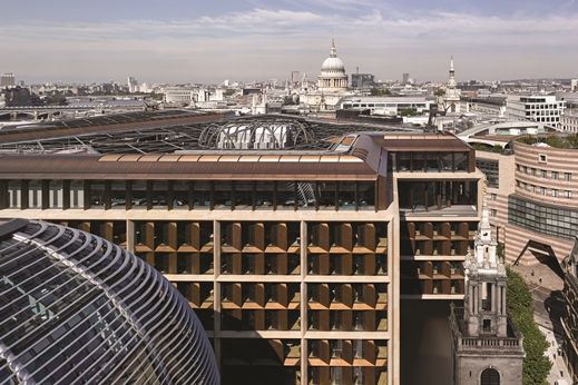  - Head office of Bloomberg in London (pic James Newton)
