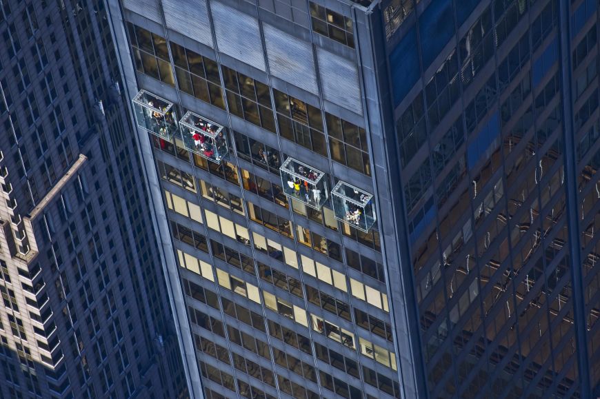  - Szklane balkony w Willis Tower, Copyright: Skydeck Chicago