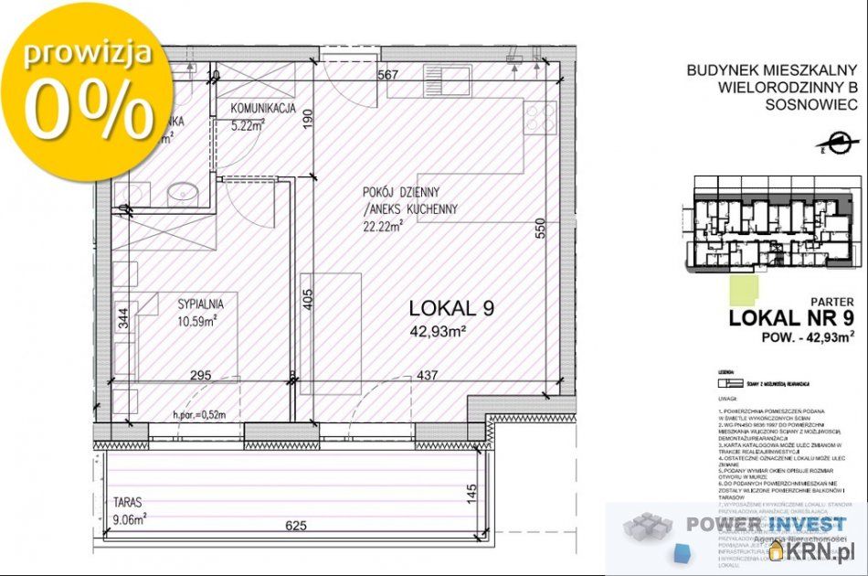 Sosnowiec - 42.93m2 - 