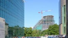 Topping-out ceremony in Bałtyk