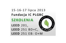 LEED Trainings - LEED 201, LEED 251 BD+C and LEED 251 EB