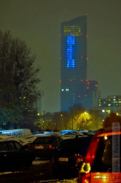  - Zmiany układu świateł na Sky Tower idealnie współgrały z muzyką