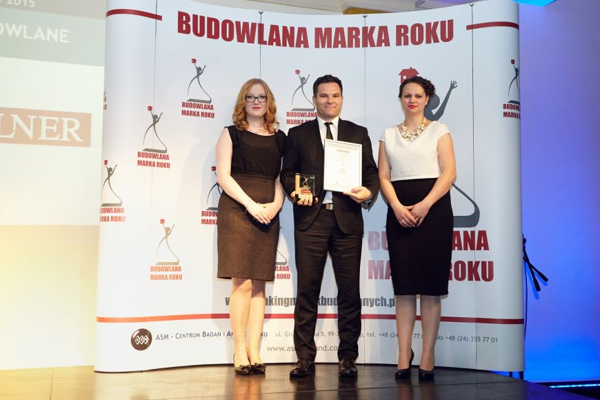  - Gala, podczas której wręczono tytuły Budowlana Marka Roku 2015 i Champion Roku 2015