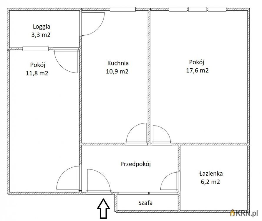 Kraków - Raciborska - 51.00m2 - 