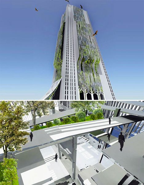  - Conception of a skyscraper for decedents in Mumbai, pic by weburbanist.com