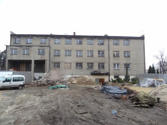  - City Roads Management building in Gliwice before the redecoration
