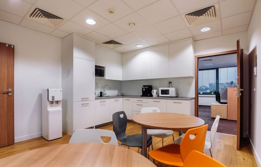  - Call Center, Orange, Kasprzaka Street in Warsaw - interior after revitalization
