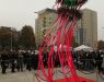 Placing of the wisp on Eurocentrum Office Complex in Warsaw