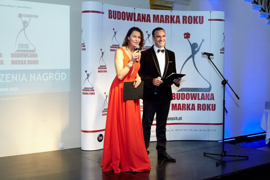  - Gala, podczas której wręczono tytuły Budowlana Marka Roku 2015 i Champion Roku 2015