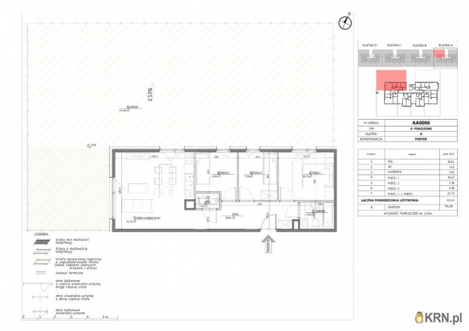 Warszawa - Tuzinowa - 64.00m2 - 