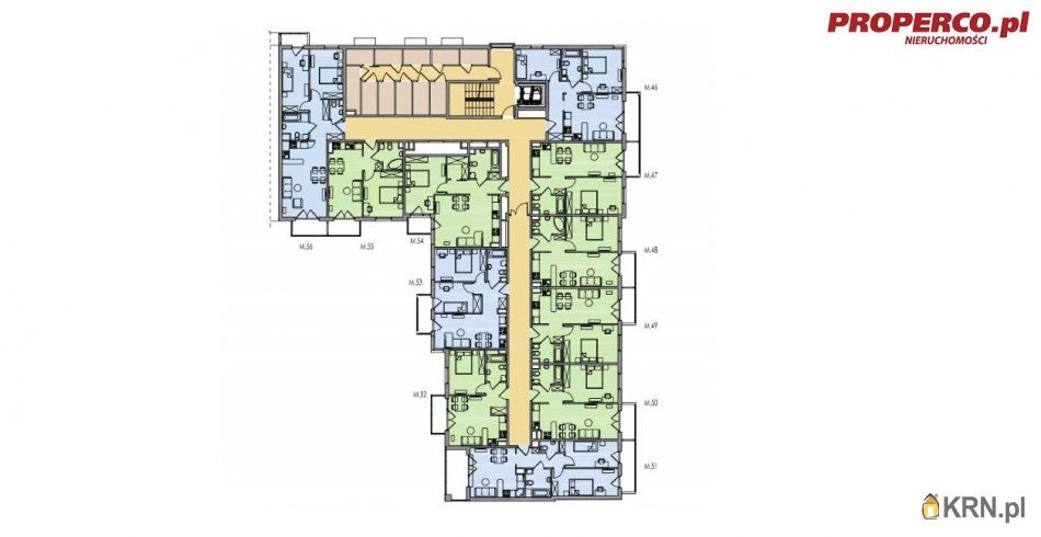 Włoszczowa - Młynarska - 43.42m2 - 