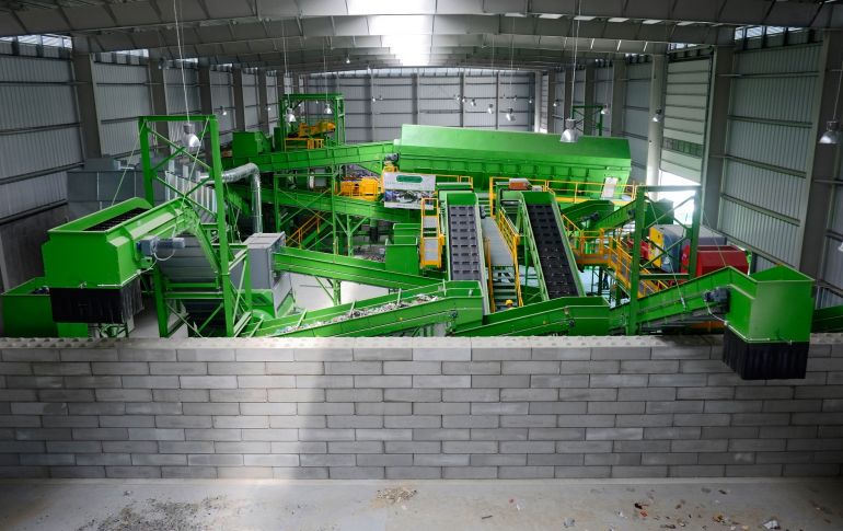 Instalacja mechaniczno-biologicznego przetwarzania odpadów w Balinie