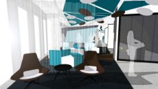 Noname Architects z pomysłem na aranżację biura Tétris