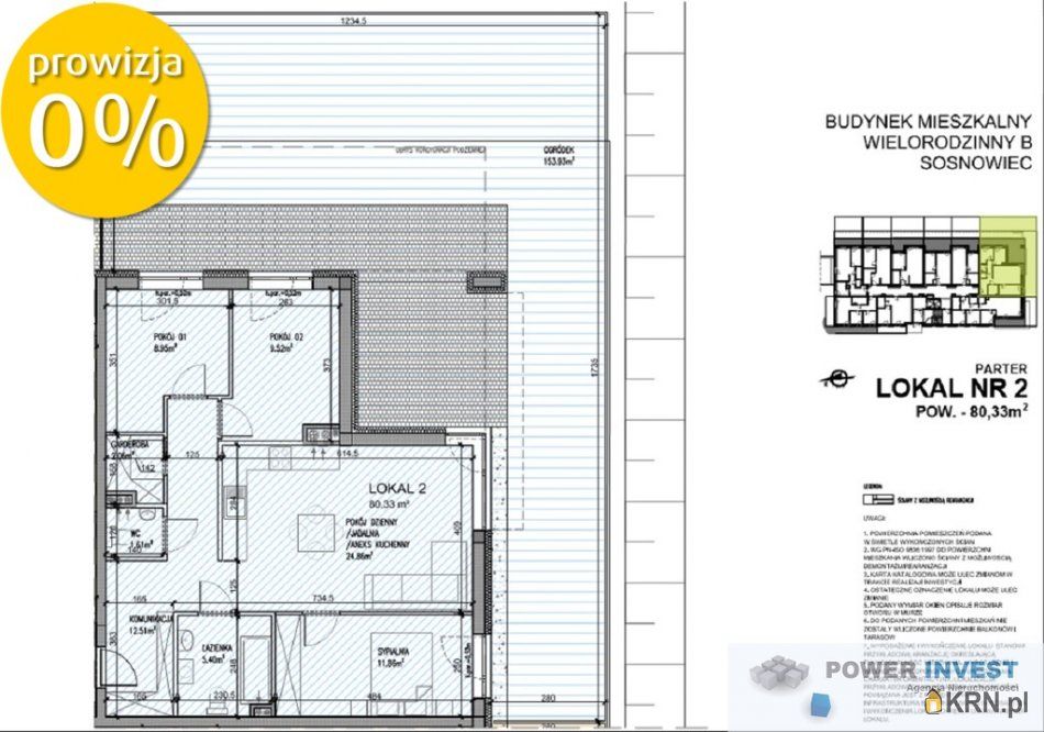 Sosnowiec - 80.33m2 - 