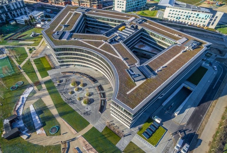 Biurowiec Royal Wilanów zdobył wyróżnienie w konkursie Green Building Awards Polskiego Stowarzyszenia Budownictwa Ekologicznego PLGBC