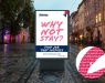 Citylighty firmy Amway skierowane do obcokrajowców odwiedzających Kraków podczas ŚDM (fot. Linkleaders)