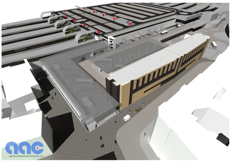 Visualization of a reconstructed MDA station in Cracow
