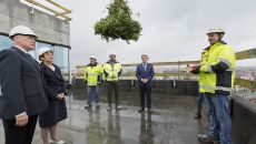 Wiecha na biurowcu w Bydgoszczy