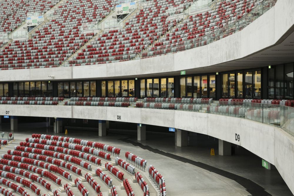 PGE Narodowy - lokal biurowy 156,37 mkw - poziom 1 z widokiem na płytę stadionu - 