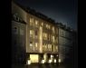 Night visualization of the office at Woźna 14 Street/ project of Ipnotic Architecture