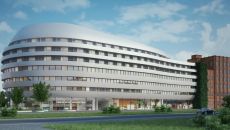 OVO Wrocław – opływowa fala z Corianu