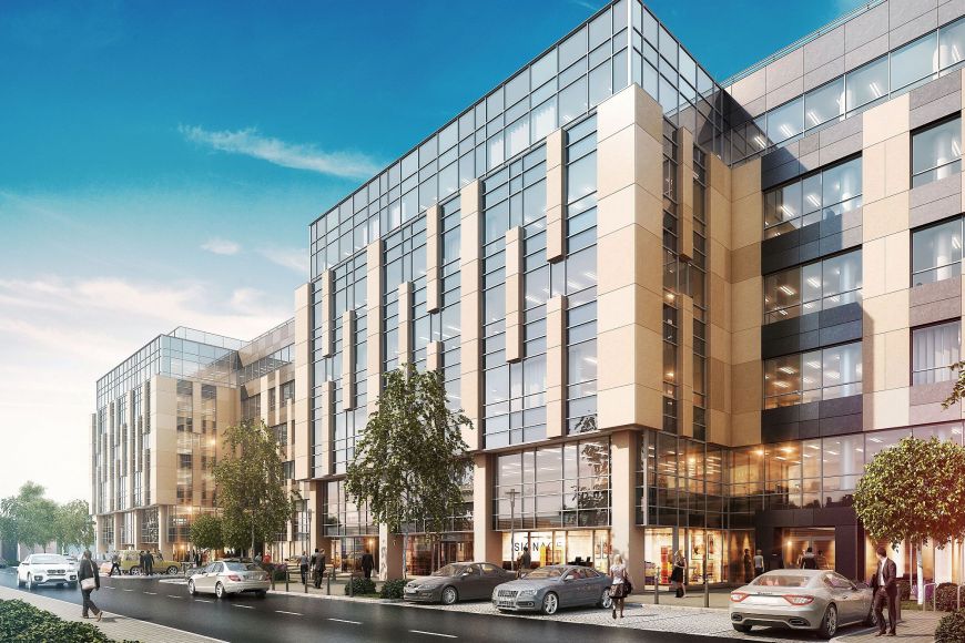  - Wizualizacja kompleksu Astrum Business Park