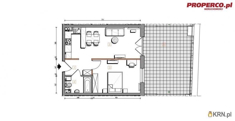 Włoszczowa - Młynarska - 42.65m2 - 