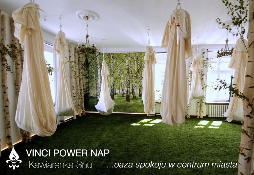  - „Vinci Power Nap – Kawiarenka Snu”