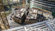 Warsaw Spire is taking shape