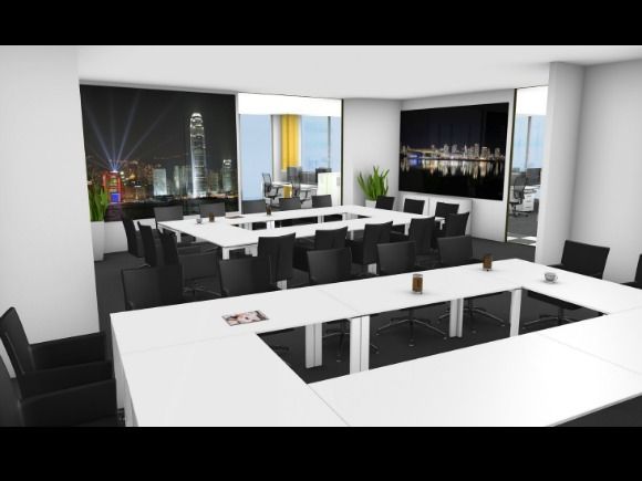  - A proposal of interior design of Budimex