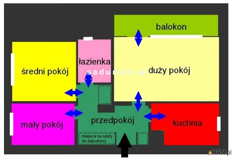 Kraków - Kościuszkowskie - 49.20m2 - 
